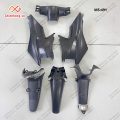 Bộ nhựa đen nhám-Bộ nhựa Wave Alpha 2016 xanh nhạt