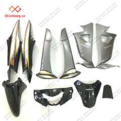 BỘ NHỰA MÀU WAVE S 100 2008 MÀU ĐEN