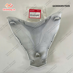 Bộ ốp trước trên *NHB55*-Bộ nhựa Wave Alpha 110cc năm 2023 Trắng bạc