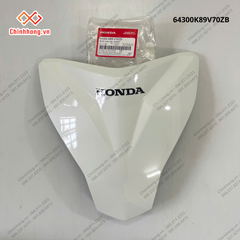 Bộ ốp trước trên *NHB55*-Bộ nhựa Wave Alpha 110cc năm 2023 Trắng bạc