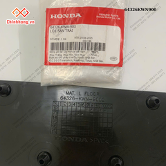 Lót sàn trái-BỘ NHỰA PCX-2012- màu NÂU ĐEN