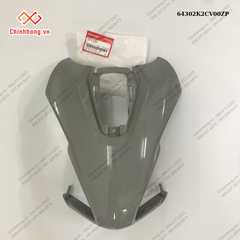 Ốp trên *NHC60P*-BỘ NHỰA Vision 2023 phiên bản thể thao,Màu Xám Xi Măng Đen