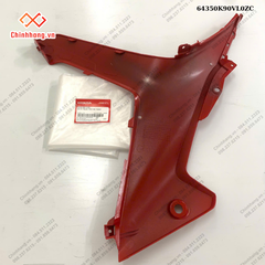 Bộ ốp trung tâm phải *R389*-BỘ NHỰA WAVE 110 RSX 2023 ĐỎ ĐEN ĐĨA