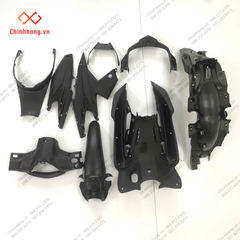 BỘ NHỰA ĐEN NHÁM-BỘ NHỰA WAVE 110 RSX 2023 ĐỎ ĐEN