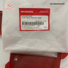 Bộ ốp trung tâm phải *R389*-BỘ NHỰA WAVE 110 RSX 2023 ĐỎ ĐEN ĐĨA