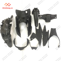 BỘ NHỰA ĐEN NHÁM-BỘ NHỰA WAVE 110 RSX 2023 ĐỎ ĐEN