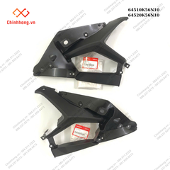 Bộ ốp yếm trái,phải-BỘ NHỰA WINNER THƯỜNG V1 MÀU TRẮNG