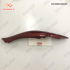 Bộ ốp sườn phải *R-350C*-BỘ NHỰA PCX-2012- màu NÂU ĐEN