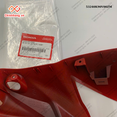 Bộ ốp tay lái trước *R389*-BỘ NHỰA WAVE 110 RSX 2023 ĐỎ ĐEN ĐĨA