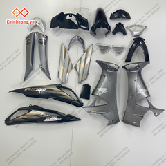 BỘ NHỰA BÓNG MÀU-BỘ NHỰA FUTURE Neo GT-2006 đen chữ Future Neo vàng ánh