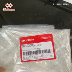 Tấm ốp bên trong *NH-1*-BỘ NHỰA SH 150-2012 MÀU ĐEN