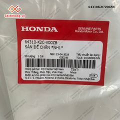 Sàn để chân *NH1*-BỘ NHỰA Vision 2023 phiên bản thể thao,Màu Xám Xi Măng Đen