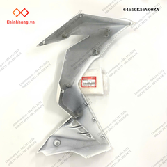 Bộ ốp yếm sau trái *NHB35P*-BỘ NHỰA WINNER THƯỜNG V1 MÀU TRẮNG