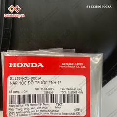 Nắp hộc đồ trước *NH-1*-BỘ NHỰA SH 150-2012 MÀU ĐEN