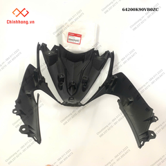 Bộ ốp trước *R340C*-BỘ NHỰA K90 WAVE RSX 110 2018 màu Đỏ