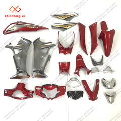 BỘ NHỰA MÀU BÓNG-BỘ NHỰA FUTURE Neo FI 2008- màu ĐỎ