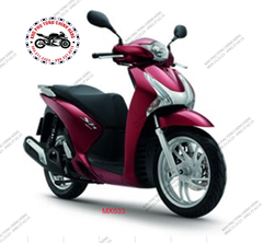 Bộ nhựa SH125cc đời 2012. Có 5 màu: Đen- Trắng- Đỏ-Xám ghi- Nâu ghi