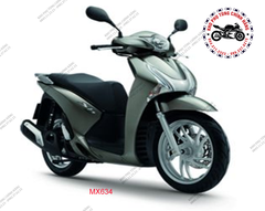Bộ nhựa SH125cc đời 2012. Có 5 màu: Đen- Trắng- Đỏ-Xám ghi- Nâu ghi