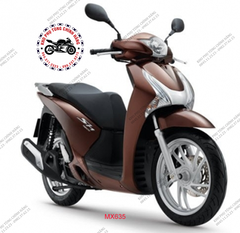 Bộ nhựa SH125cc đời 2012. Có 5 màu: Đen- Trắng- Đỏ-Xám ghi- Nâu ghi