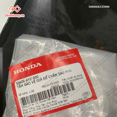 Tấm bảo vệ giá để chân sau phải-BỘ NHỰA Future 125-2011-màu đen