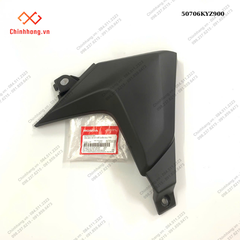 Tấm bảo vệ giá để chân sau trái-BỘ NHỰA Future 125-2011-màu đen