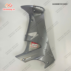 Bộ ốp yếm phải *NHA69P*-BỘ NHỰA FUTURE Neo GT-2006 đen chữ Future Neo vàng ánh