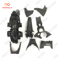 BỘ NHỰA NHÁM ĐEN-BỘ NHỰA Future 125-2011- màu đen