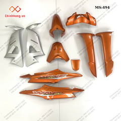 BỘ NHỰA MÀU BÓNG-BỘ NHỰA WAVE 100 2013-2016 CAM