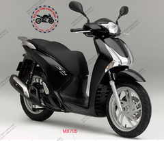 Bộ dàn áo SH125cc, SH150cc đời 2015. Có 5 màu: Xanh lục- Đen- Trắng- Xanh dương- Đỏ đô