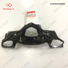 Nắp trước tay lái *NHB25*-BỘ NHỰA ABL160 BẢN ĐẶC BIỆT-XANH XÁM ĐEN-2022