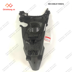 Chắn bùn sau *NH1*-BỘ NHỰA Vision 2023 phiên bản thể thao,Màu Xám Xi Măng Đen