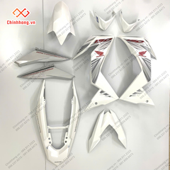 BỘ NHỰA MÀU BÓNG-BỘ NHỰA WINNER THƯỜNG V1 MÀU TRẮNG