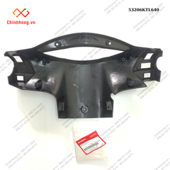 Nắp sau tay lái-BỘ NHỰA WAVE S 100 2008 MÀU ĐEN