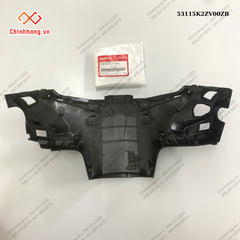 Bộ nắp sau tay lái *NHB25*-BỘ NHỰA ABL160 BẢN ĐẶC BIỆT-XANH XÁM ĐEN-2022