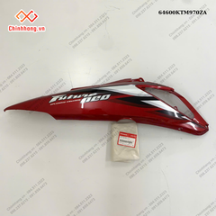 Bộ ốp sườn phải *R313C*-BỘ NHỰA FUTURE Neo 125-2005- màu đỏ đậm