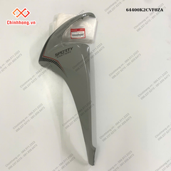 Bộ ốp sườn trước trái *NHC60P*-BỘ NHỰA Vision 2023 phiên bản thể thao,Màu Xám Xi Măng Đen