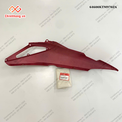 Bộ ốp sườn phải *R313C*-BỘ NHỰA FUTURE Neo 125-2005- màu đỏ đậm