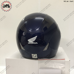 Mũ bảo hiểm Jet - Xanh bóng