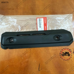 Tấm chắn nhiệt ống xả xe Dream 110cc đời 2013 . Màu Đen