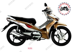 Bộ dàn áo wave RSX AT-Có 3 màu (Vàng- đen- đỏ)