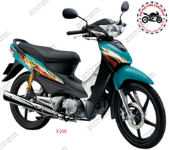 Bộ dàn áo wave RS- 2007 (Có 4 màu: Xanh- đỏ- cam-vàng)