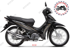 Bộ nhựa dàn áo wave Blade (xe số)- 2014 BẢN Tiêu chuẩn-(Có 3 màu:Đen-Trắng-Đỏ)