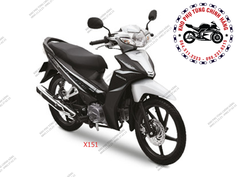 Bộ nhựa dàn áo wave Blade (xe số)-2017 BẢN Thể thao (Có 4 màu: Đen xanh-Đen vàng đồng-Đen trắng-Đen đỏ)