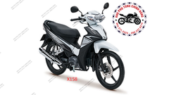 Bộ nhựa dàn áo wave Blade (xe số)-2018  BẢN Thể thao (Có 4 màu: Xanh đen-Đen vàng đồng-Trắng đen-Đỏ đen)