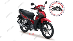 Bộ nhựa dàn áo wave Blade (xe số)-2018  BẢN Thể thao (Có 4 màu: Xanh đen-Đen vàng đồng-Trắng đen-Đỏ đen)