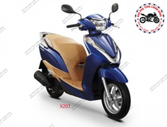 Bộ nhựa dàn áo Lead 125cc-2013. Bản Cao cấp. Có 4 màu: Vàng nhạt-Xanh tím-Đen-Trắng