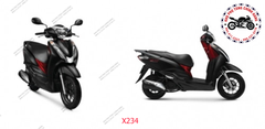 Bộ nhựa dàn áo Lead 125cc- 2018 Bản kỷ niệm 10 năm. Màu đen mờ