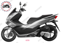 Bộ nhựa dàn áo PCX-2014 (Có 2 màu: Đen mờ- Bạc mờ