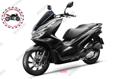 Bộ nhựa dàn áo PCX 150cc-2018 (Có 2 màu: Đen mờ- Bạc mờ)