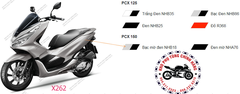 Bộ nhựa dàn áo PCX 150cc-2018 (Có 2 màu: Đen mờ- Bạc mờ)